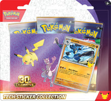 Load image into Gallery viewer, Pokémon TCG 30th Celebration - Tech Sticker Collection