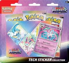 Load image into Gallery viewer, Pokémon TCG: Scarlet & Violet—Prismatic Evolutions Tech Sticker Collection
