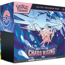 Load image into Gallery viewer, Pokémon: Mega Evolution- Chaos Rising: Elite Trainer Box

