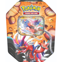 Load image into Gallery viewer, Pokémon TCG : Slashing Legends Tins - Zacian ex / Koraidon ex

