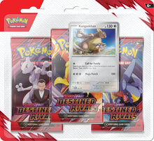 Load image into Gallery viewer, Pokemon TCG Scarlet &amp; Violet 10 - Destined Rivals 3 Pack Blisters
