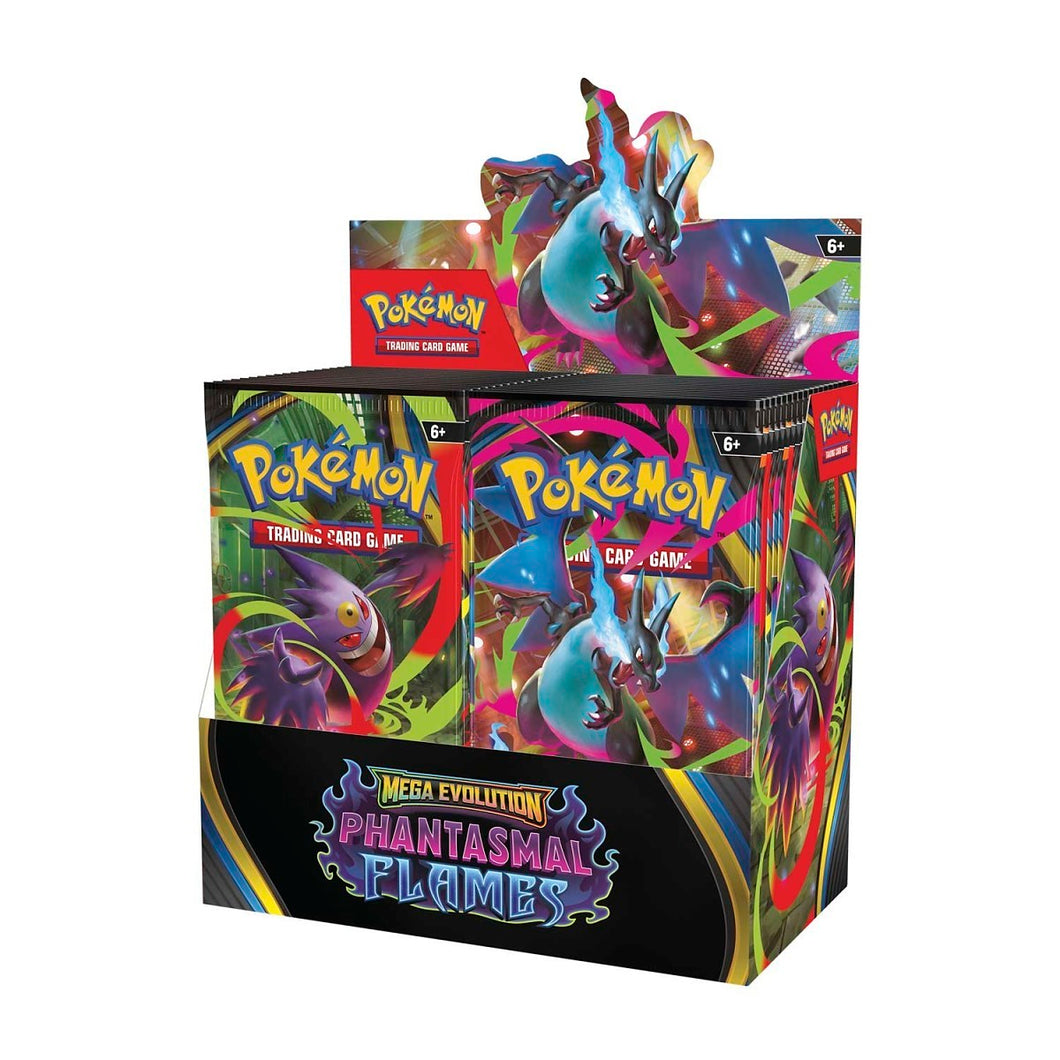 Pokémon TCG: Mega Evolution Phantasmal Flames- Booster Box